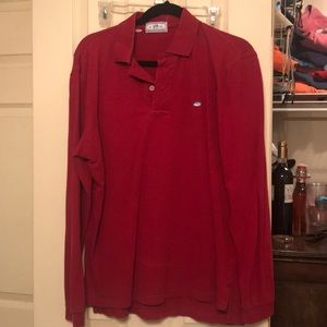 Southern tide long sleeve polo